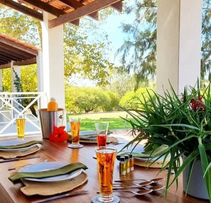 Mon Reve Estate Accommodation cottages - patio