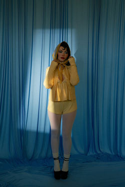 Amanda Posey photographed by Lindsey Poyar in Studio Pop Shell
