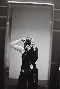 Self Portrait on 35mm Film