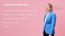 Leadership Philosophy