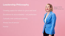 Leadership Philosophy