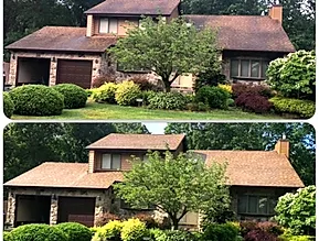 Soft Wash Roof Cleaning, Power Wash Roof
