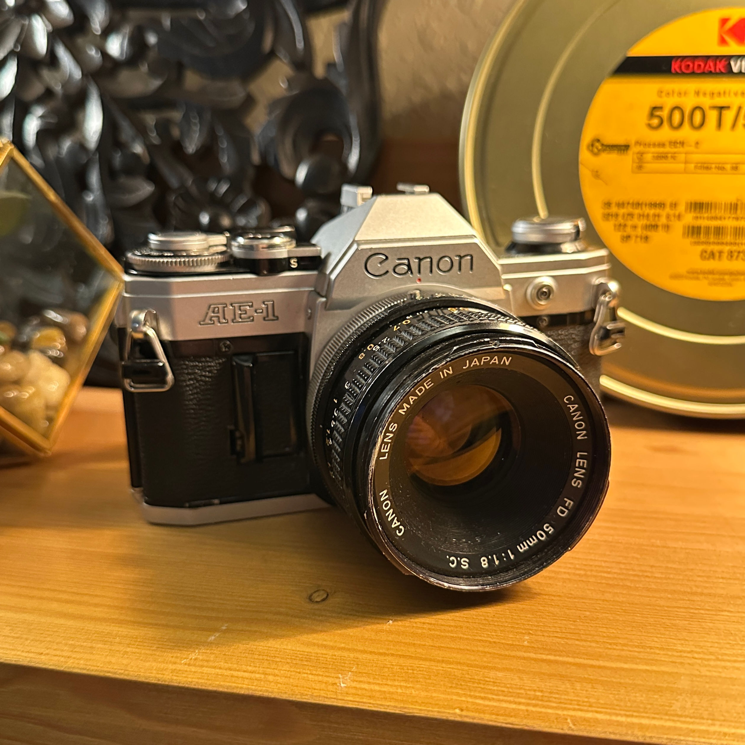 Canon AE-1 w/ FD 50mm f1.8 S.C.