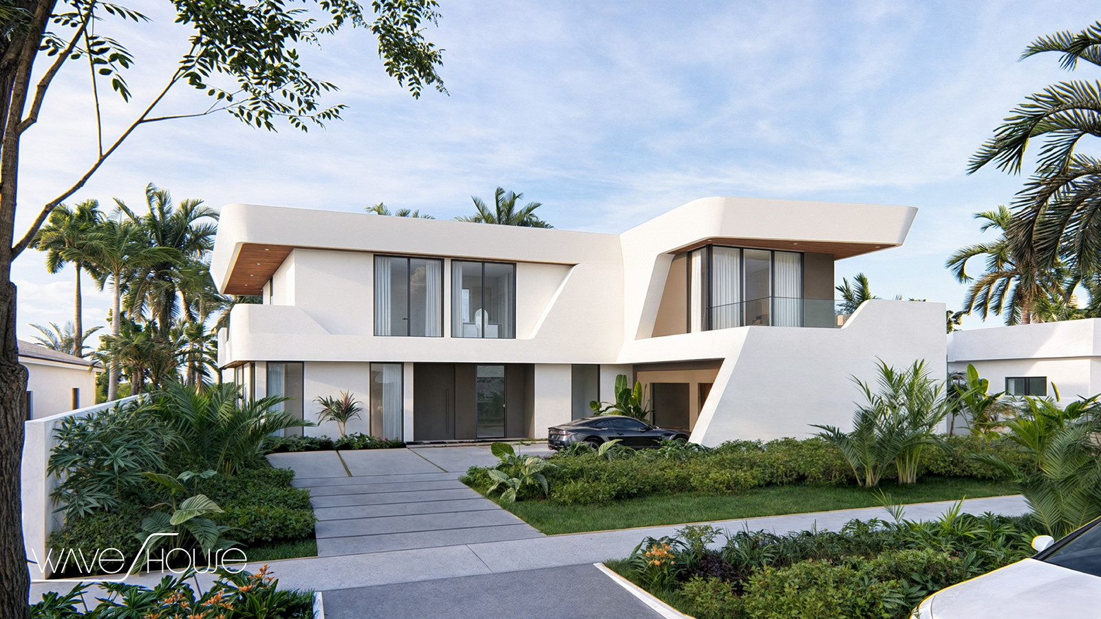 Wave House render visualization 1