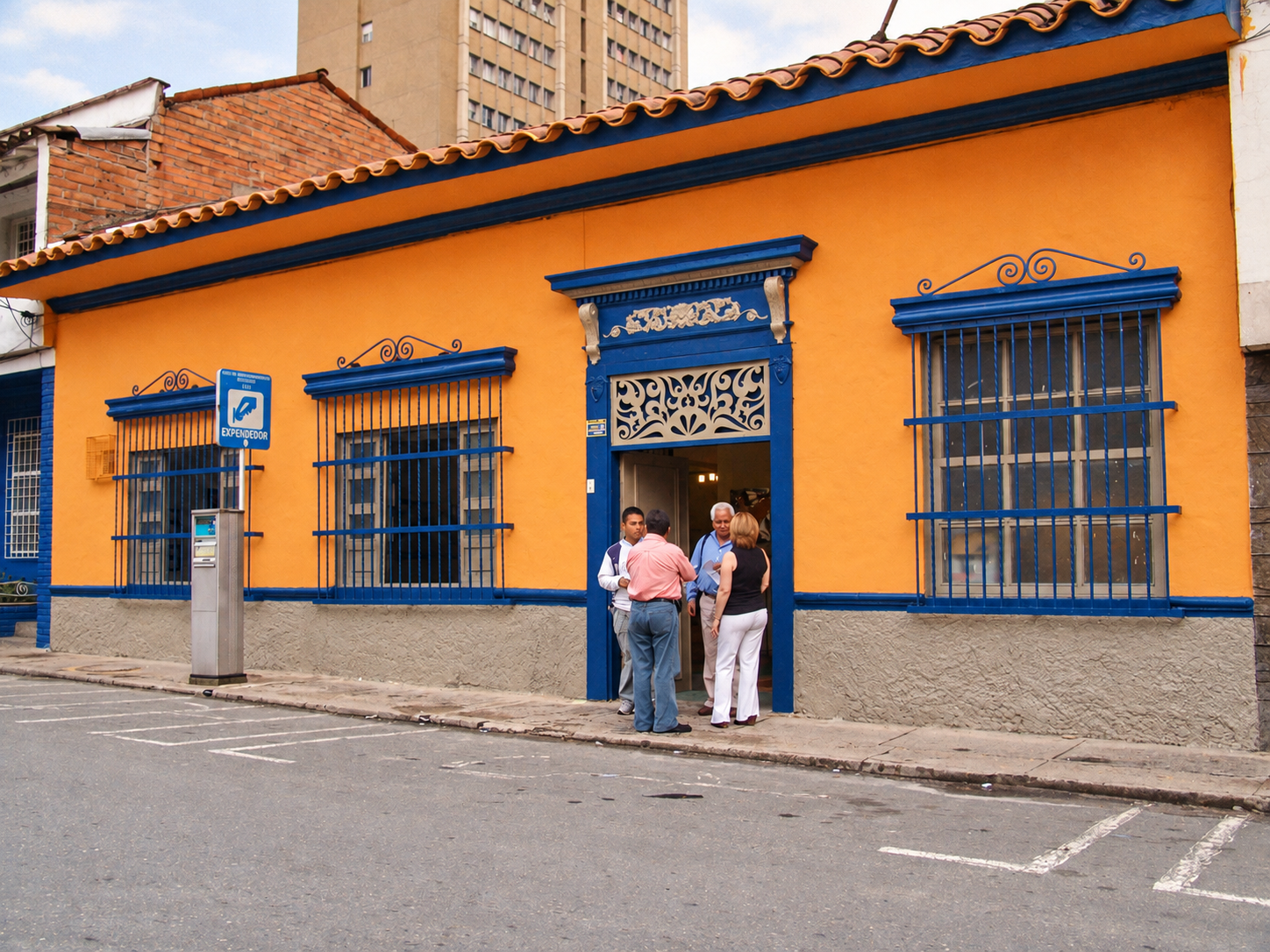 La fachada de nuestra casa anterior