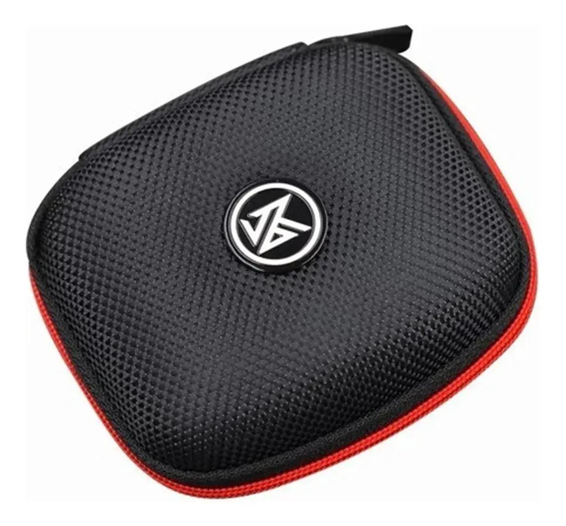 Case P/ Fone De Ouvido Kz Qkz Entre Outros Preto + Acesorios