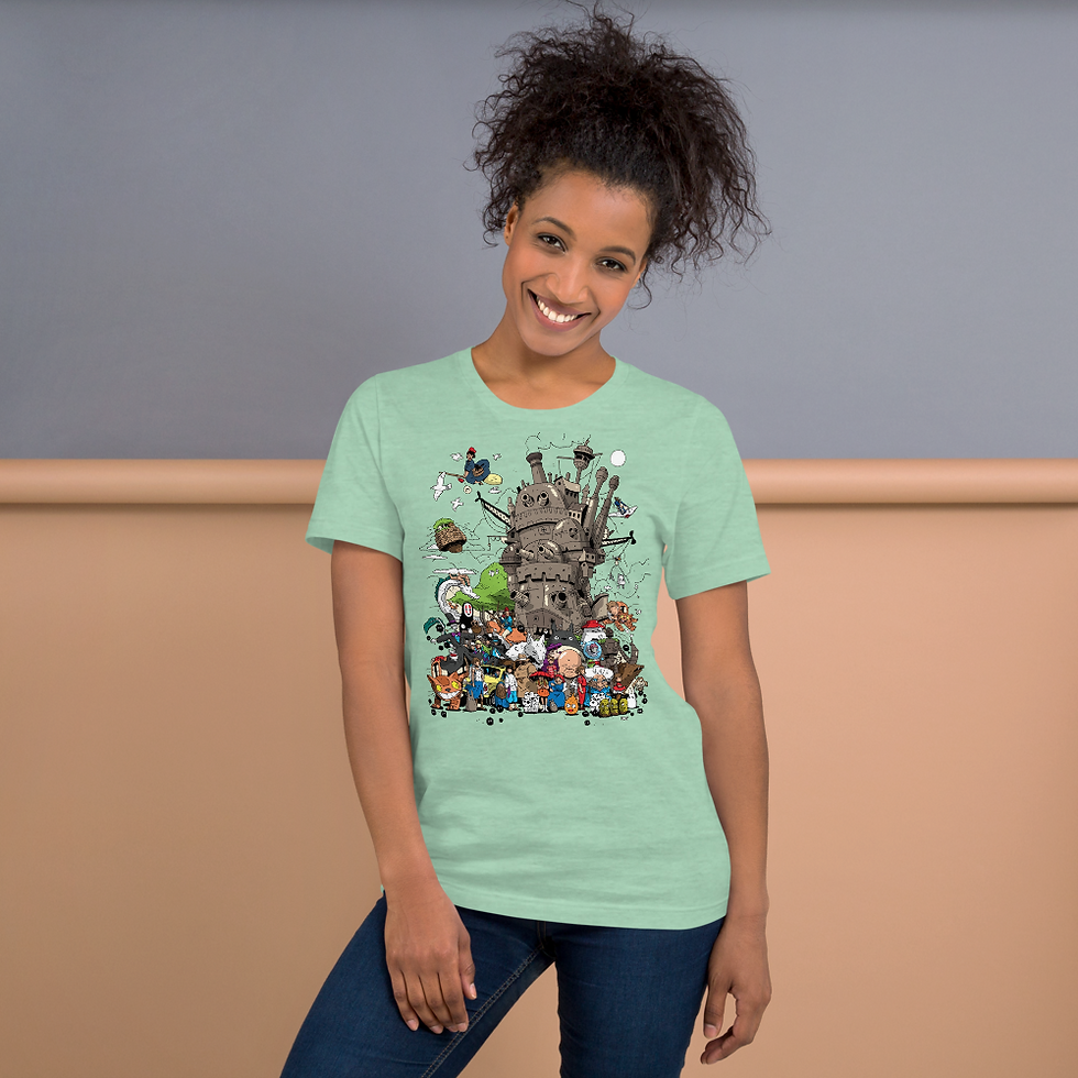 Miniature : T-Shirt GHIBLI Mononoke