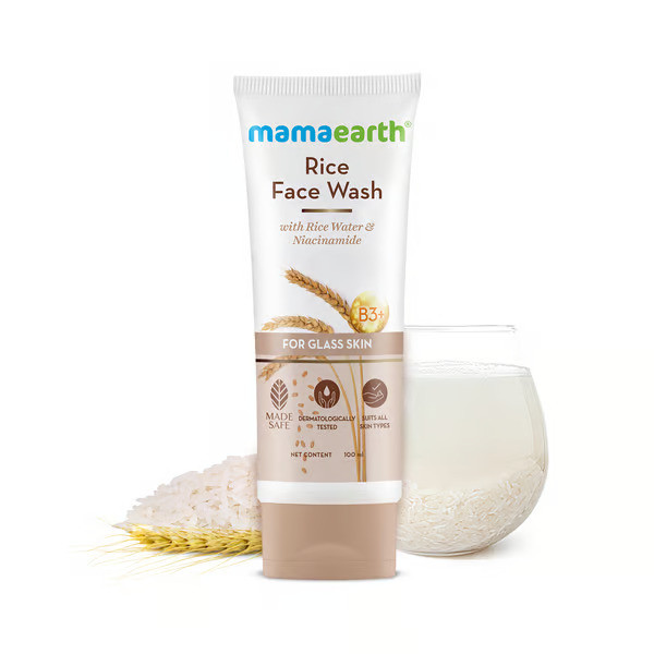 Rice Face Wash with rice water