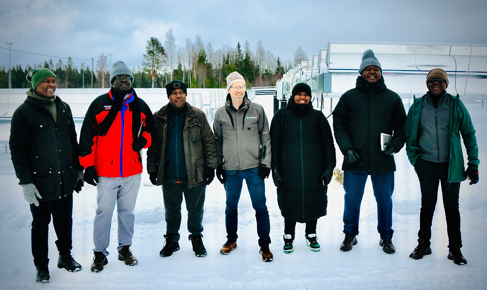 ZESA Holdings, the Zimbabwe Energy Company, visits Absolicon Solar.