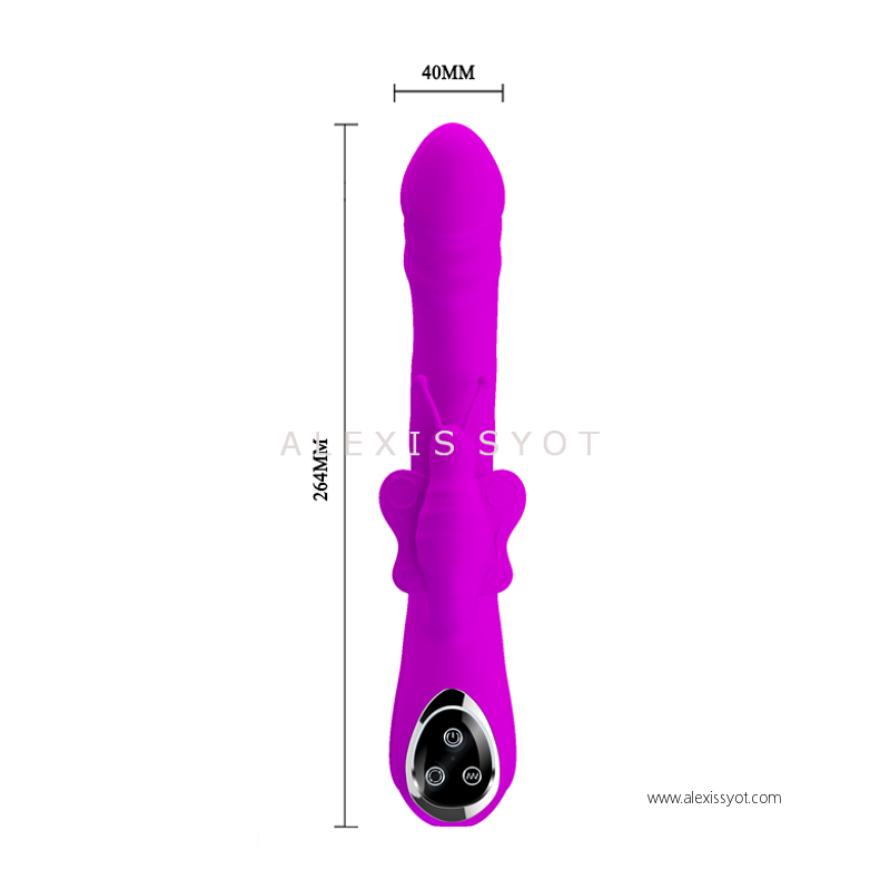 Miniatura: INTIMATE BUTTERFLY ROTATION & VIBRATOR