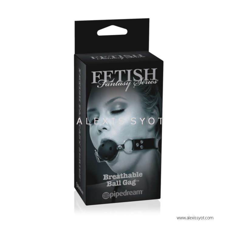 Black Breathable Ball Gag