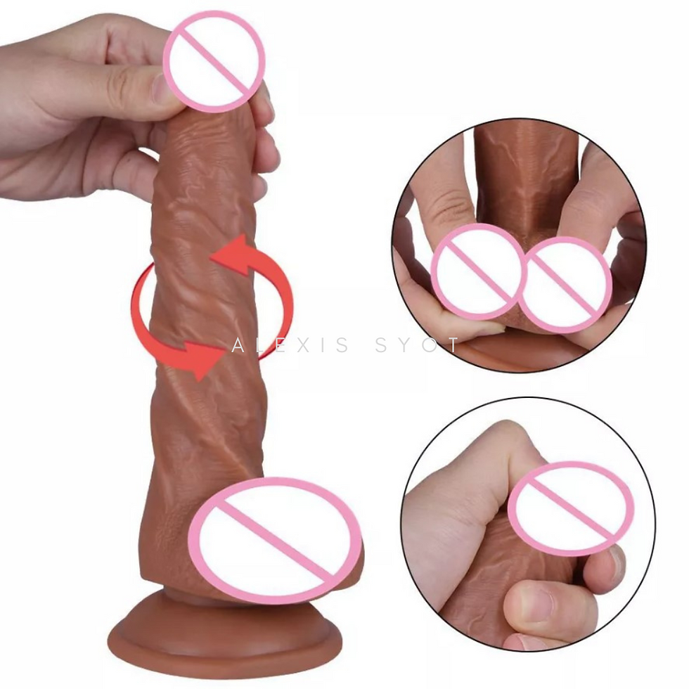 Miniatura: Large Flexy Horse Dildo Suction Cup