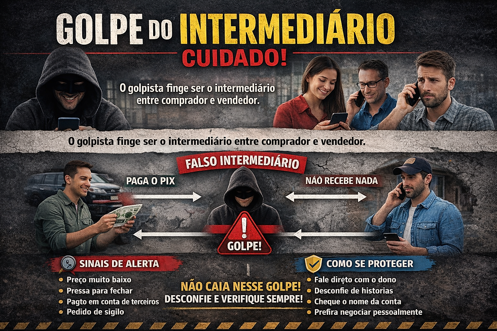 ogolpe do intermediario como é