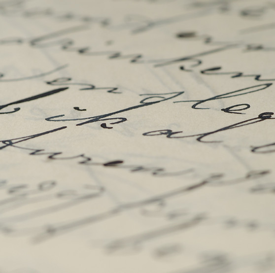 Escritura de la mano