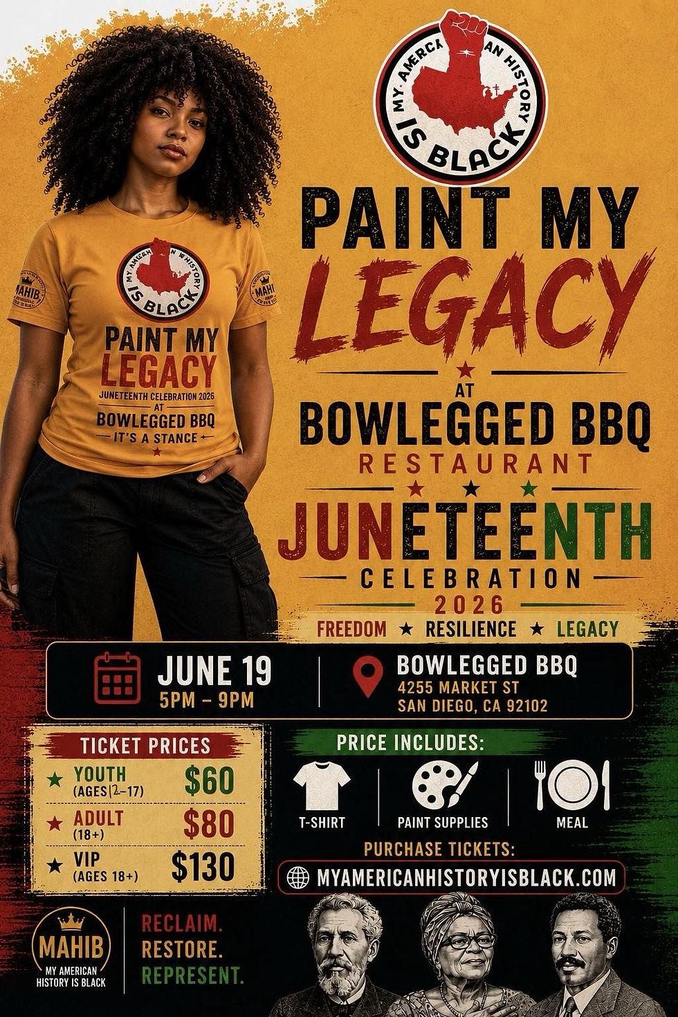 Paint My Legacy at Bowlegged BBQ