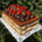 Milhojas con Fresas y Chocolates