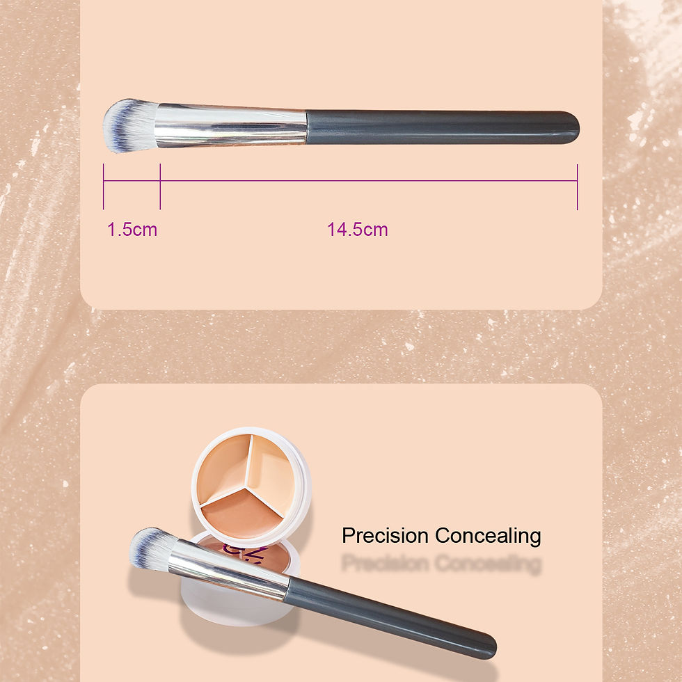 Thumbnail: ez ok [ Flawless Cover ] [Free Gift: Concealer brush*1] Perfect Blend Concealer+