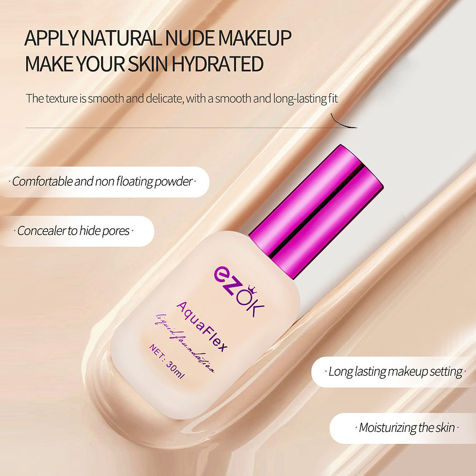 Thumbnail: ez ok [ Flawless Cover ] [Free Gift: Concealer brush*1] Perfect Blend Concealer+