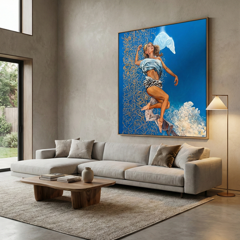 Ascension by artist Christian Sly Painted in 2026.
