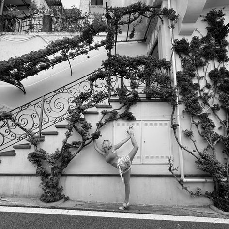 "Form on Positano" Black and White Photography Image by Christian Sly