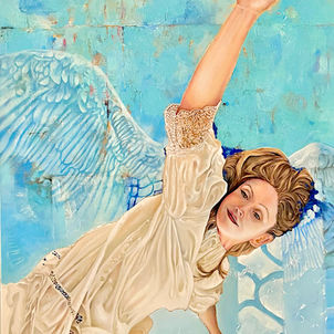 Transcendence: Going Beyond Two-Dimensional Art with Gold Leaf