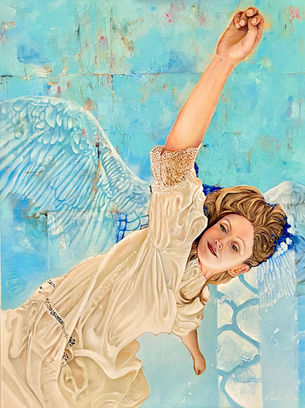 Transcendence: Going Beyond Two-Dimensional Art with Gold Leaf