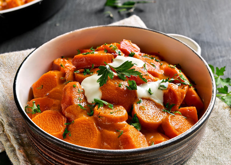 Flavorful Yams in place of regular white potatoes 