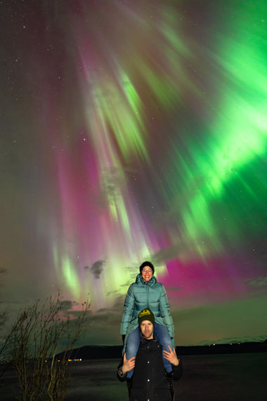 Experience the awe-inspiring beauty of the Northern Lights with our guided evening tour.