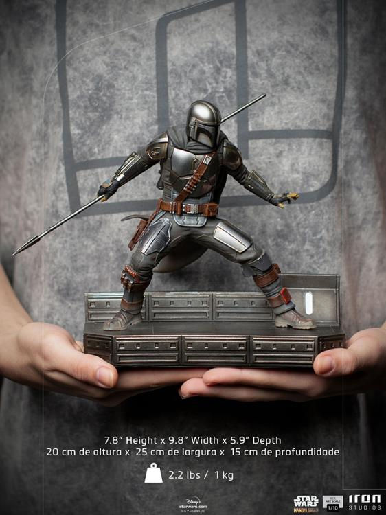 Miniatura: IRON STUDIOS 1/10 ART SCALE BDS THE MANDALORIAN