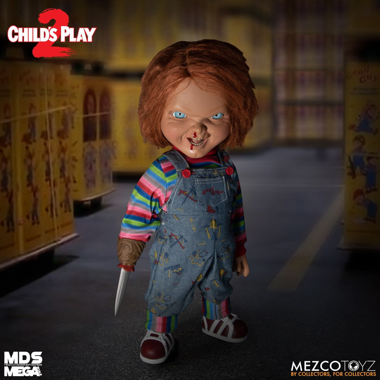 MEZCO MEGA SCALE CHILD’S PLAY 2 CHUCKY
