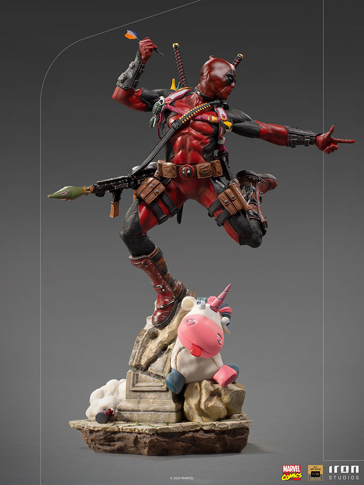 Miniatura: Iron Studios Art Scale BDS Deadpool Deluxe