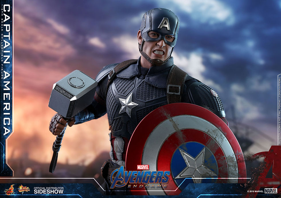 Miniatura: Hot Toys Avengers Endgame - Captain America