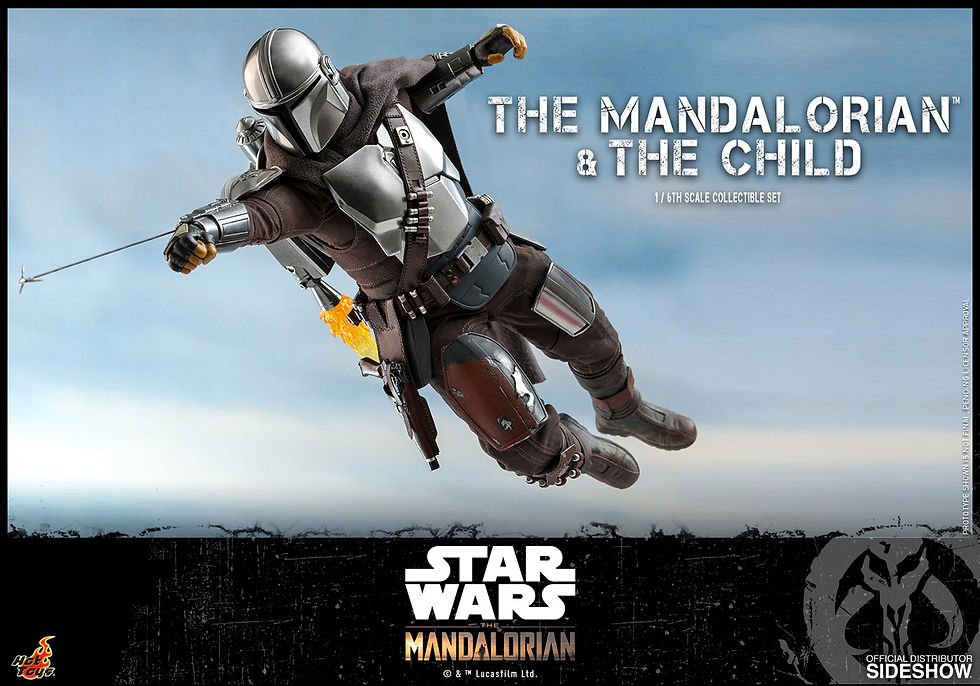 Miniatura: Hot Toys The Mandalorin & Grogu deluxe edition