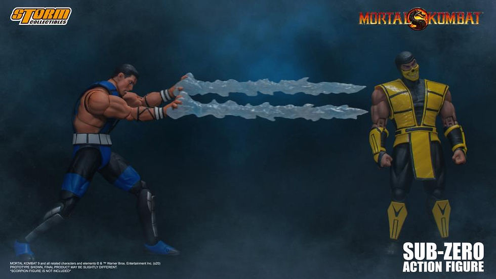 Miniatura: Storm Collectibles MK3 - Sub Zero unmasked