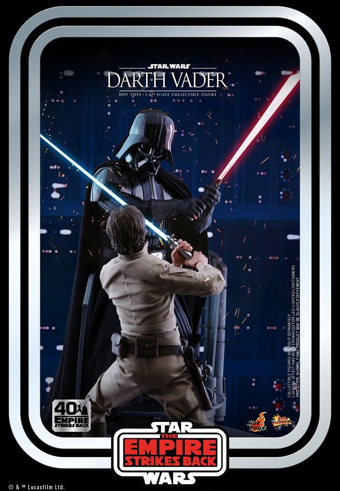 Miniatura: Hot Toys Darth Vader 40th Anniversary ESB