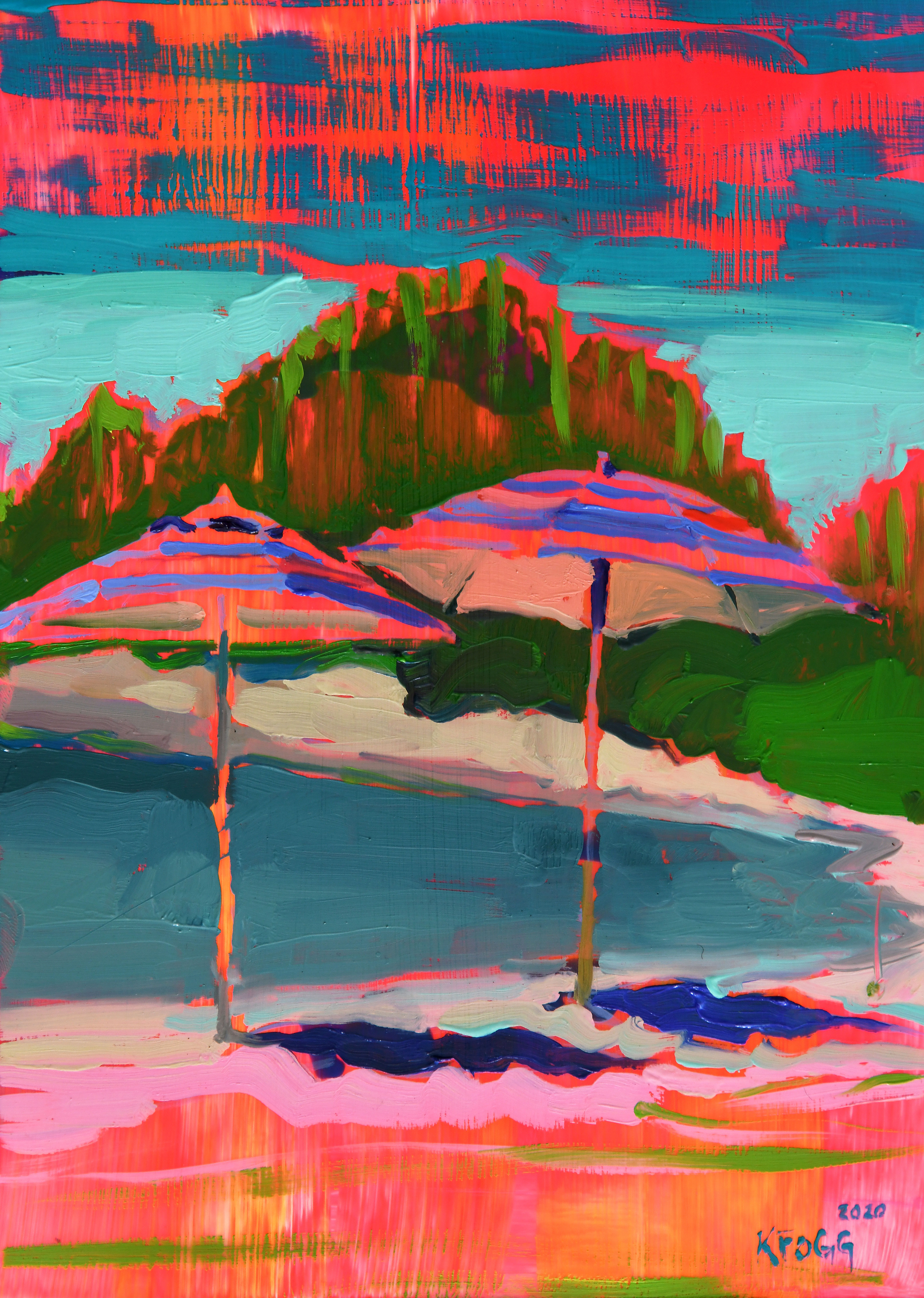 Two Umbrellas