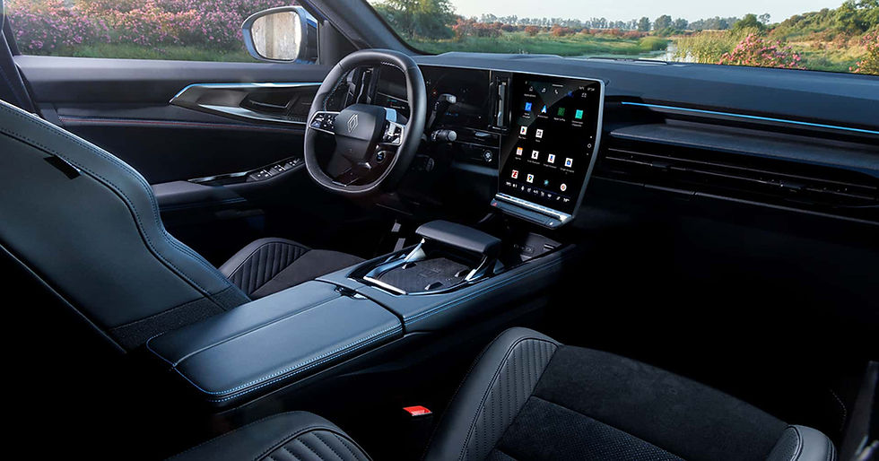 Interni Renault Rafale Esprit Alpine con plancia digitale e display centrale verticale noleggio lungo termine