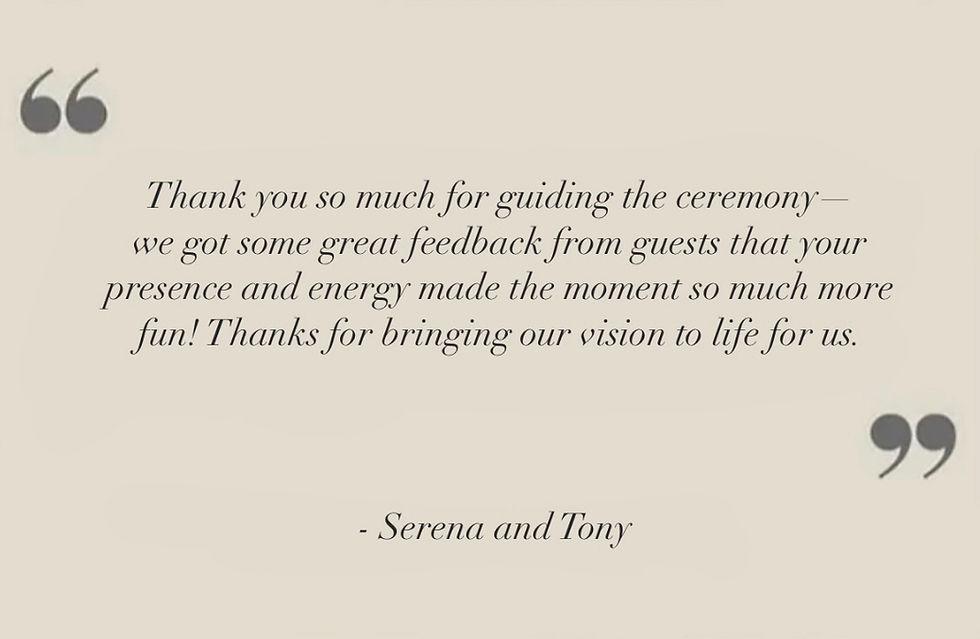 Serena and Troy review