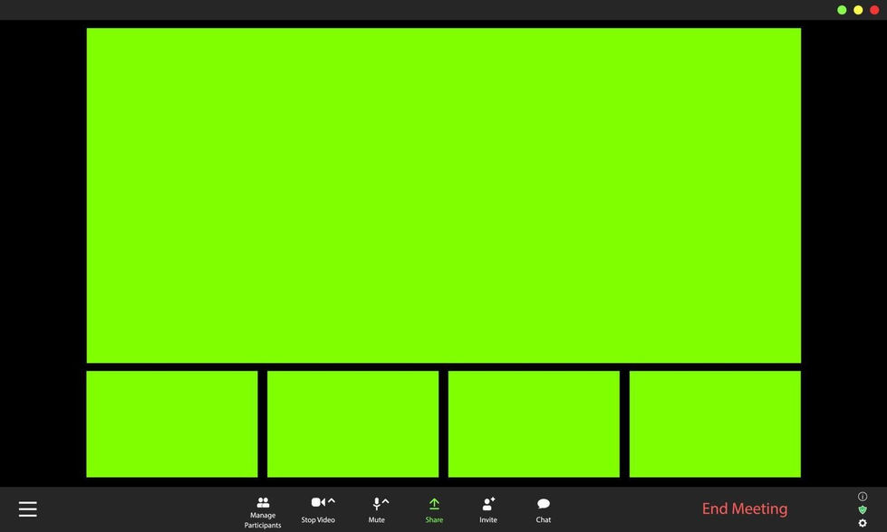 Asset for a Zoom Meating