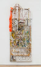 Robert Bittenbender Church Street, 2023 MDF, wood, metal, plastic, latex & fiber on alumin.jpeg