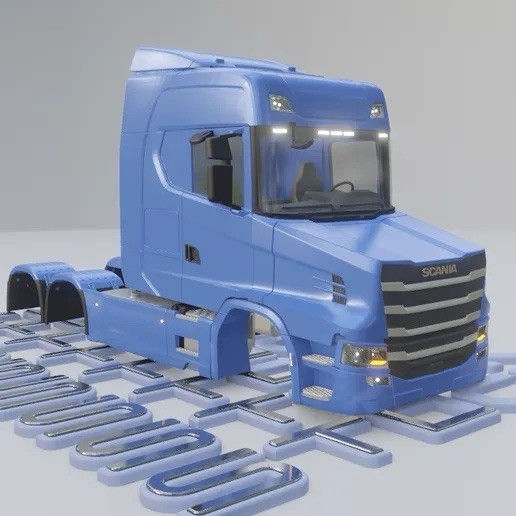Tamiya Scania 770T Cab Full Body Kit