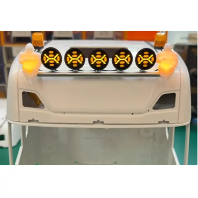 Thumbnail: RC Truck LED 5V Roof Lights Rotating Lamp for 1/14 Tamiya