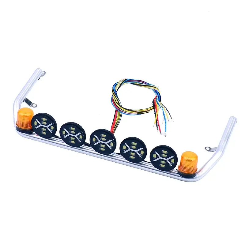 Thumbnail: RC Truck LED 5V Roof Lights Rotating Lamp for 1/14 Tamiya