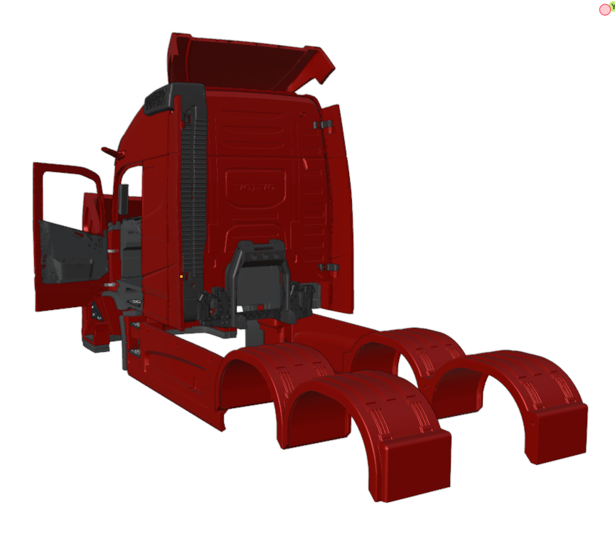Thumbnail: tamiya 1/14 VOLVO AERO T-CAB