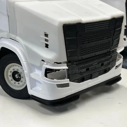 Thumbnail: Tamiya Scania 770s Bumper lip Design 1/14
