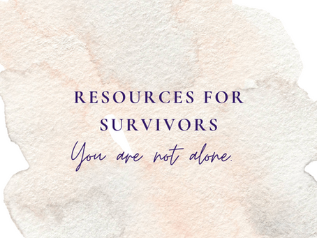 Trusted Resources for Support and Safety