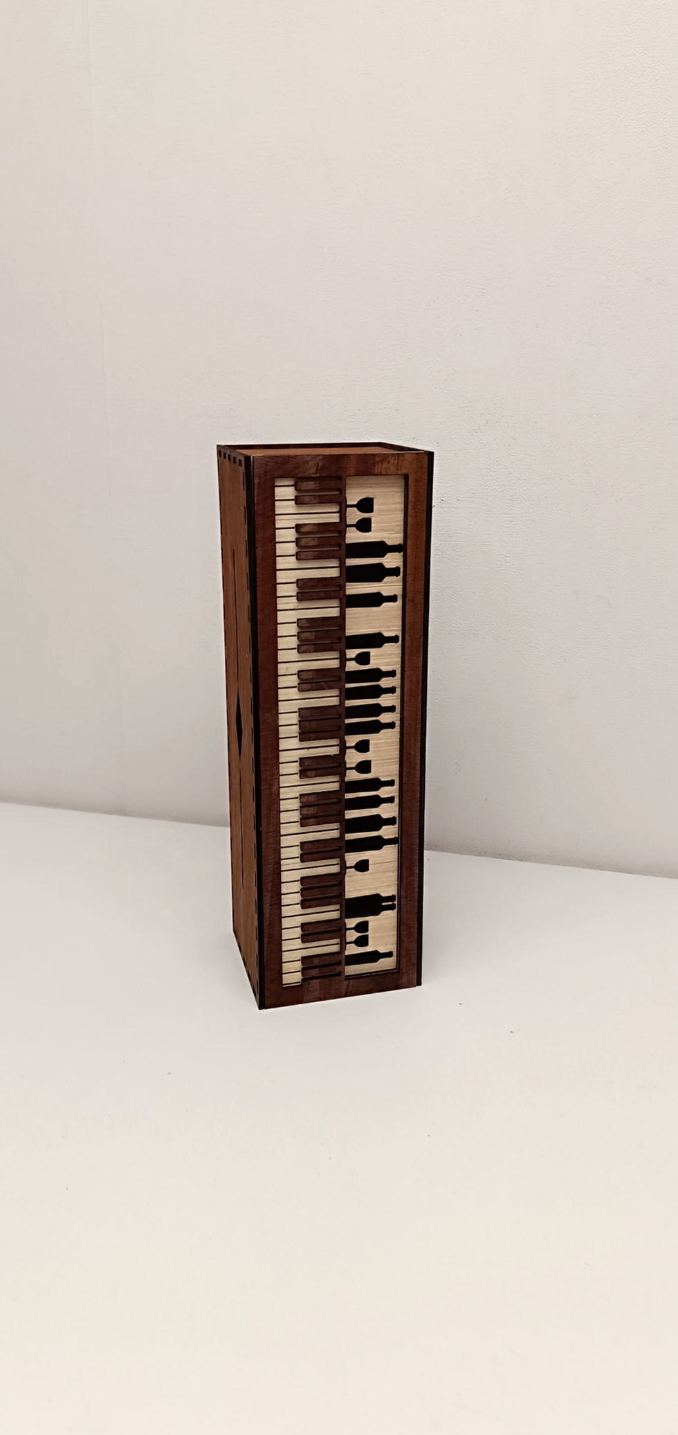 Miniature : Coffret bouteille de vin 75cl (piano)