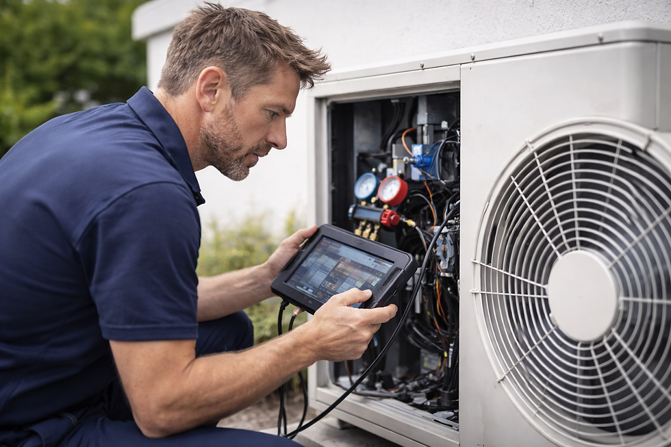 pompe à chaleur est en panne