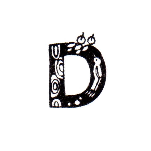Bird Alphabet - D