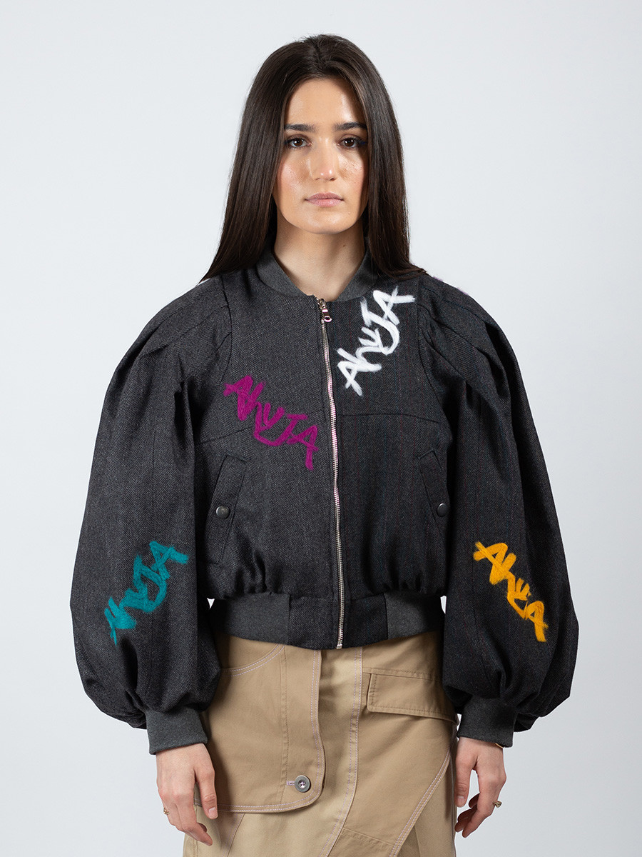 Graffiti Bomber Jacket
